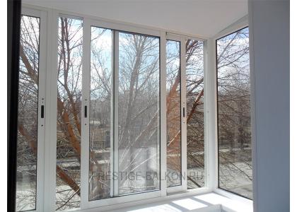 Раздвижное остекление в квартире в Балашихе