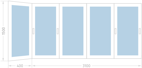 Остекление балконов и лоджий в многоэтажках серии П-42