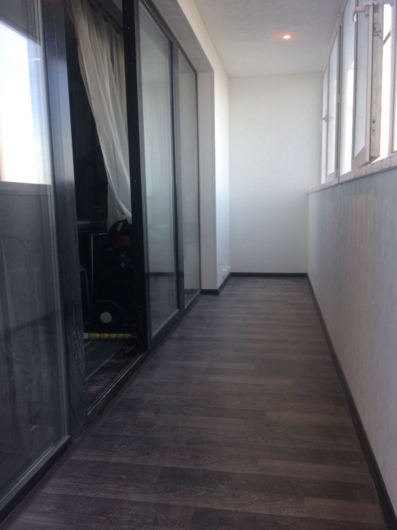 Теплое остекление профилем Rehau и объединение балкона с комнатой в Балашихе