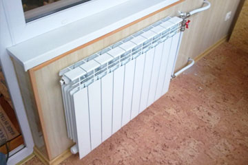 Отопление на балкон под ключ в Балашихе